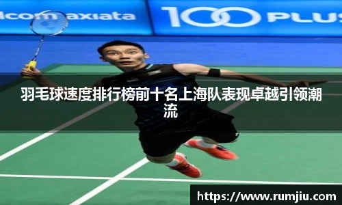 羽毛球速度排行榜前十名上海队表现卓越引领潮流